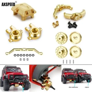 AXSPEED Für RC 1/18 TRX4-M Messing Gegengewicht Diff Abdeckung C-Nabe - Bild 1 von 43