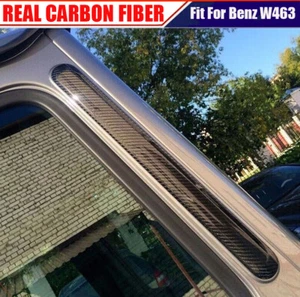 2 PIEZAS Cubierta de ventilación de aire pilar carbono seco C para Benz Clase G W463 G500 G65 G63 - Imagen 1 de 13