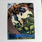 1995 Marvel Versus DC  Comic Trading Card Man-Bat vs Lizard  # 96