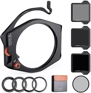 K&F Concept ND8 ND64 ND1000 Quadratfilter Halter mit 95 mm rundem CPL Kit + 4 Ring - Bild 1 von 10