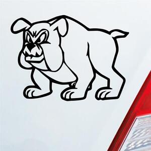 Bulldogge Boxer Magnat Tuning Dog Hund Tier Auto Aufkleber Sticker Heckscheibena