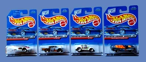 1997 Hot Wheels ARTISTIC LICENSE SERIES Complete 4 Car Set Collector #729 - 731 - Picture 1 of 17