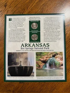 2010 Arkansas National Beauty Quarters Panel P&D, PCS, Stamps - Picture 1 of 2