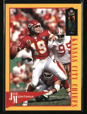 Joe Montana 1995 Classic NFL Experience #43 FOOTBALL Card - Image 1 of 2