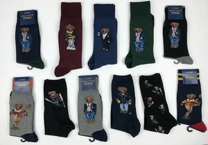Polo Ralph Lauren Bär Socken Martini Preppy St Andrew's VERSCHIEDENE STILE & GRÖSSEN - Bild 1 von 14