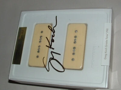 Fishman Fluence Greg Koch Gristle-Tone P90 套装 PRF-P9S-GC2 奶油 全新 — 第 1/3 张图片