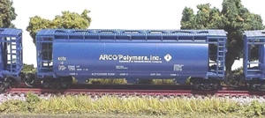 Z Scale ARCO Cylindrical Hoppers ~ EARLY FT 1005/ 2-pk.#1 ~ NIB - Picture 1 of 10