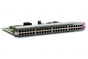 WS-X4748-RJ45V+E CISCO 4500 48 PORT 1GB RJ-45 POE MULTI-SPEED LINE CARD - Zdjęcie 1 z 7