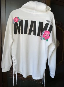 Victorias Secret Pink MIAMI Hoodie Size Small Rare - Picture 1 of 12