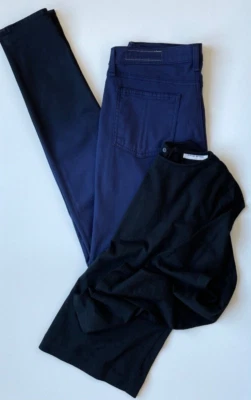 RAG & BONE JEAN Hose Gr. 29 NEU Skinny Tintenblau mit Dip Dye am Saum - Bild 1 von 4