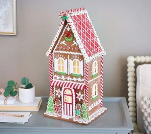 22" Oversized Gingerbread House by Valerie in Classic Gingerbread - Picture 1 of 2