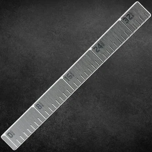 reFLEX | 36" Fish Ruler for Boats | Crossbill Grey over Ghostly White - Lasered - Bild 1 von 9