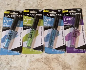 4X L.A. colori ombretto liquido metallizzato occhi luminosi cattivo stellare cattivo NUOVO - Foto 1 di 6