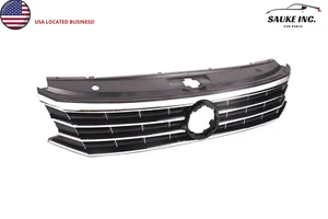 new front bumper upper center main grille insert for 2016- 2019 passat S SE SEL - Foto 1 di 4