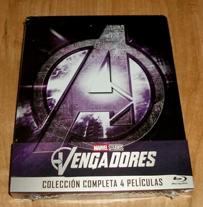 THE AVENGERS (The Avengers) SEALED BLU-RAY COLLECTION STEELBOOK NEW A-B-C - Picture 1 of 3