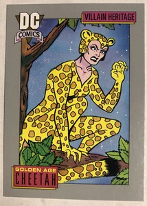 DC Comics 1991 Trading Cards Golden Age Cheetah Villain Heritage #22 - Bild 1 von 2