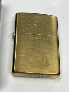 ZIPPO 1932 - 1992 COMMEMORATIVE CAMEL TUXEDO JOE BRASS LIGHTER UNFIRED  C774 - Picture 1 of 5