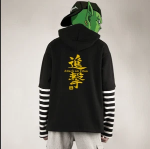 Attack on Titan Wings of Liberty surveycorps Cosplay Coat Hoodie - Picture 1 of 7