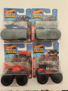 Hot Wheels Monster Trucks - 4 modelli diversi - Foto 1 di 10