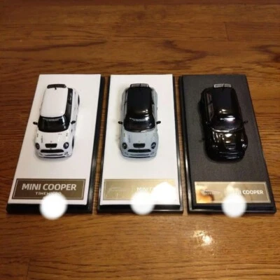 Aurora Model MINI COOPER Liberty Walk Set of 3 – White / Gray / Black – 1/64 - Image 1 of 4