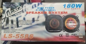 American LEGACY Series 2 LS-558S 180 Watt 5.25" 2-Way Coaxial Speakers - Picture 1 of 13