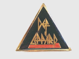 Vintage Def Leppard 1980s Enamel Pin - Picture 1 of 1