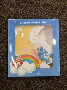 Care Bears Moon Shaped Night Light New Powered By Batteries No Cords Easy Decor - Picture 1 of 2