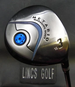 Maruman Metabio Maraging Body 15º 3 Wood Regular Graphite Shaft MetaBio Grip - Picture 1 of 6