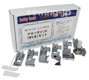 NEW! Babylock 6 Feet Bonus Package Evolution Ovation Serger Foot Set BL-Original - Picture 1 of 6