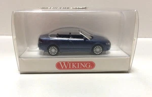 Wiking 132 02 30, Audi A4 Cabriolet azul metálico, escala 1:87, H0, NUEVO en embalaje original  - Imagen 1 de 2