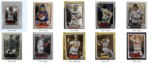 2023 Topps Series 1 Inserts, Super Box Pin, Oversize, Silver foil pick your item