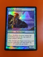 1x Merfolk Observer | FOIL | Rise of the Eldrazi | MTG Magic Cards