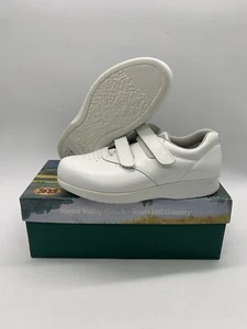 SAS Me Too White Womens Shoes Brand New In Box Size 7 WW Comfort Support - Picture 1 of 16