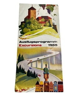 Jahrgang 1965 Österreich Tirol Igls Reiseprospekt Broschüre Bus Ausflüge Tourismus - Bild 1 von 15