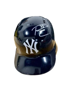 Russell Wilson Signed New York Yankees Full Size Batting Helmet JSA - Image 1 of 2