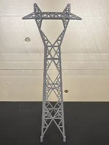 Lot de 2 pylônes électriques échelle N 1/160 - Modèle en résine - NEUF - Imagen 1 de 4