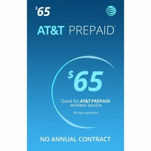 AT&T SIM Card with $65 Monthly Calling Plan 1 Month Service Included - Picture 1 of 1