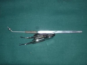 3x L. Klein Pinzette usw augenchirurgie Ophthalmische Instrumente - Picture 1 of 1