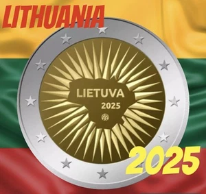 Lituania 🇱🇹 Moneda 2€ Euro 2025 Defensa Nacional Militar OTAN OTAN Defensa... - Imagen 1 de 6