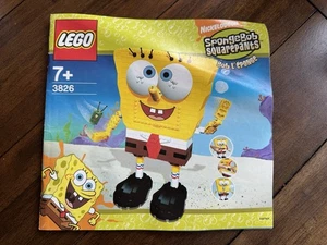LEGO Sponge Bob SquarePants: Build-A-Bob (3826) Incomplete - Picture 1 of 3