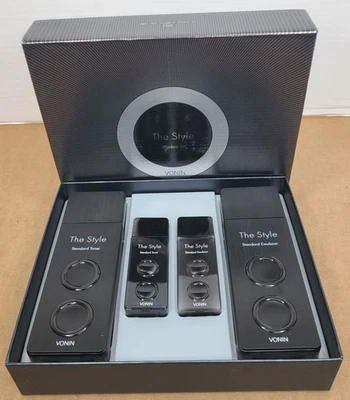 Vonin Skin Care For Men The Style Standard Set Total Solution Toner Emulsion - Image 1 of 4