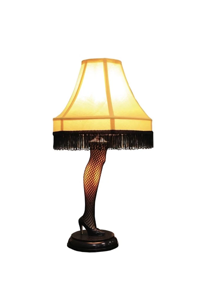 Christmas Story's Famous Leg Lamp with Fringed Shade ~ 20" High X 10" Diameter - Image 1 of 1