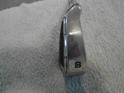 PRE~LOVED HIPPO X-PLUS 8 IRON  ~ REGULAR STEEL SHAFT ~ LEFT HANDED  - Image 1 of 4