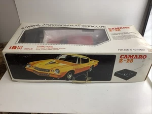 2 Channel 7 Function Remote-Control Car Camaro Z-28 1:15 NOT TESTED - Picture 1 of 11