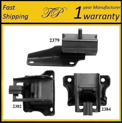 3PCS MOTOR & TRANS MOUNT FOR OLDSMOBILE CUTLASS,CUTLASS CALAIS,CUTLASS SALON -AT - Image 1 of 4