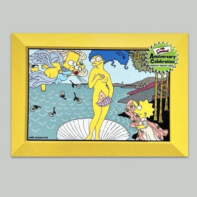 The Simpsons 2000 Rare ART Trading Card Comics Vintage Retro Memorabilia Gifts - Image 1 of 4