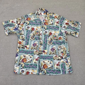 Joe Kealoha Hawaiihemd XL bunte Fische Tropical Reyn Spooner USA Urlaub - Bild 1 von 9