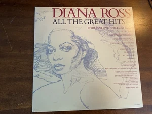 Diana Ross - All The Great Hits Double Vinyl LP - 1981 - Motown M13-960C2 - Picture 1 of 4
