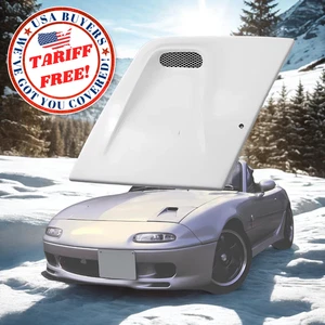 Juego de cubierta de lámpara de faro delantero izquierdo ventilado FRP Mazda MX-5 MX5 Miata NA 1989-97 - Imagen 1 de 8