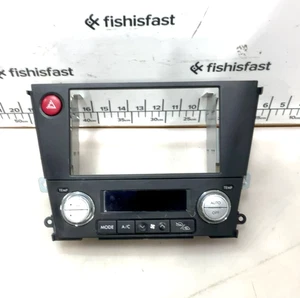 Junk SUBARU Legacy BL BP BPE Dual-zone A/C Switch Audio 2DIN Panel - Picture 1 of 3